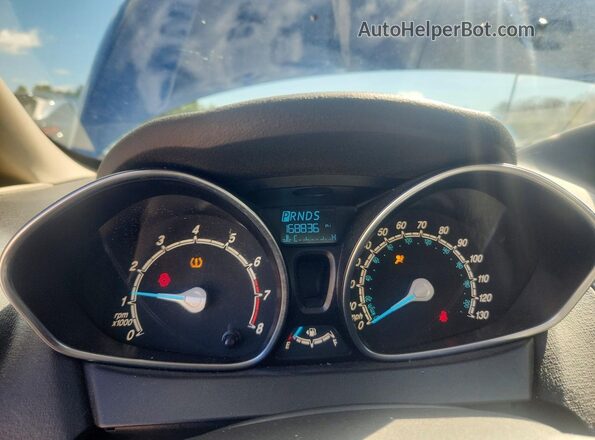 3FADP4EJ6KM123622 2019 FORD FIESTA Blue ხელსაწყოთა პანელის ხედი