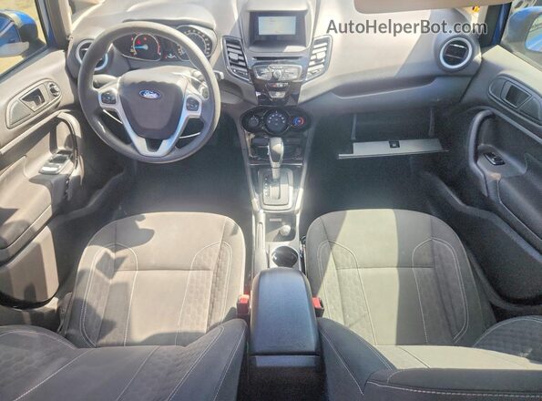 3FADP4EJ6KM123622 2019 FORD FIESTA Blue წინა პანელის ხედი