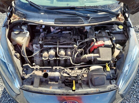 3FADP4EJ6KM131333 2019 FORD FIESTA Gray Vista interior trasera