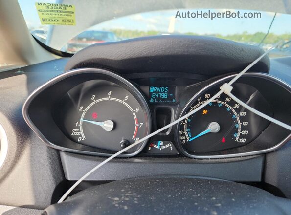 3FADP4EJ6KM131333 2019 FORD FIESTA Gray Vista del cuadro de instrumentos