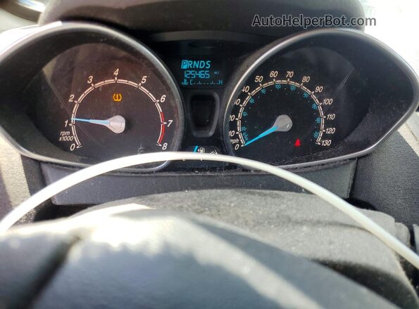 3FADP4EJ6KM142199 2019 FORD FIESTA Black Вид щитка приладів