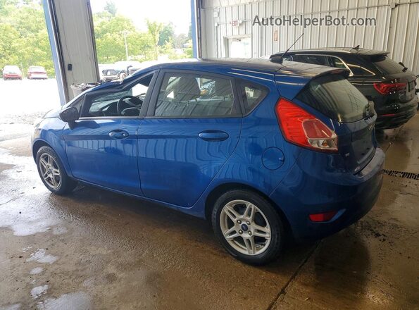 3FADP4EJ6KM162338 2019 FORD FIESTA Blue Trasero izquierdo