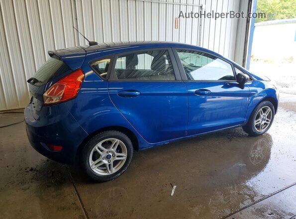 3FADP4EJ6KM162338 2019 FORD FIESTA Blue Trasero derecho