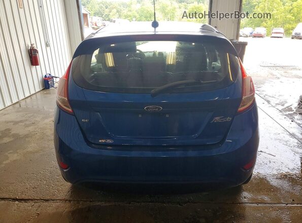 3FADP4EJ6KM162338 2019 FORD FIESTA Blue Vista trasera
