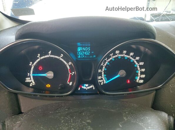 3FADP4EJ6KM162338 2019 FORD FIESTA Blue Vista del cuadro de instrumentos