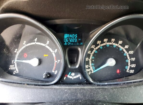 3FADP4EJ7GM182878 2016 FORD FIESTA Blue Vista del cuadro de instrumentos