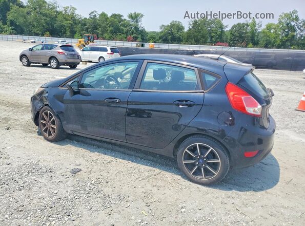 3FADP4EJ7JM103507 2018 FORD FIESTA Black Trasero izquierdo