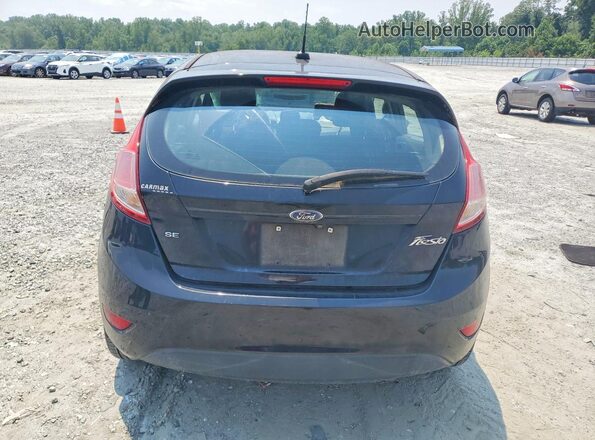 3FADP4EJ7JM103507 2018 FORD FIESTA Black Vista trasera