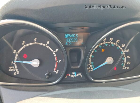 3FADP4EJ7JM103507 2018 FORD FIESTA Black Vista del cuadro de instrumentos