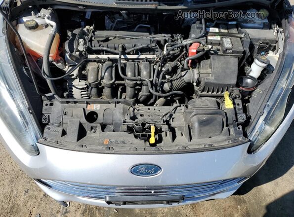 3FADP4EJ7JM121991 2018 FORD FIESTA Silver Սալոնի հետևի տեսք