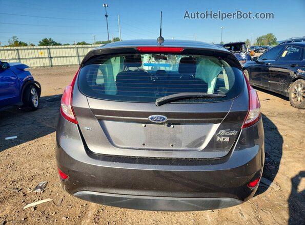 3FADP4EJ7JM128326 2018 FORD FIESTA Gray უკანა ხედი