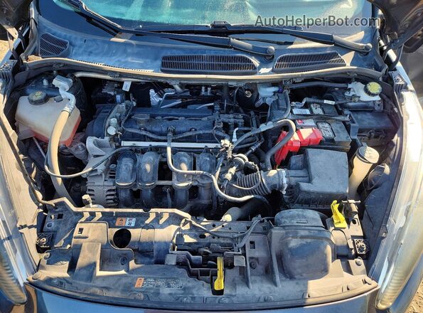 3FADP4EJ7JM128326 2018 FORD FIESTA Gray უკანა სალონის ხედი