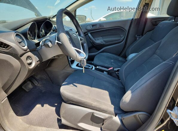 3FADP4EJ7KM102956 2019 FORD FIESTA Black Front interior view