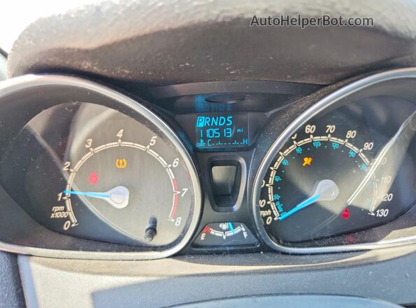 3FADP4EJ7KM102956 2019 FORD FIESTA Black Instrument cluster view