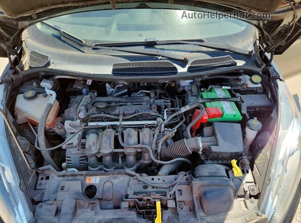 3FADP4EJ7KM102956 2019 FORD FIESTA Black Rear interior view