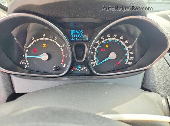 3FADP4EJ7KM129039 2019 FORD FIESTA Black Vista del cuadro de instrumentos