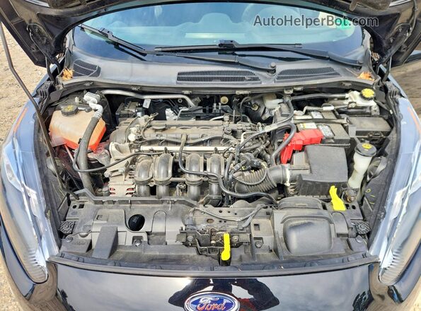 3FADP4EJ7KM129039 2019 FORD FIESTA Black Vista del compartimento del motor