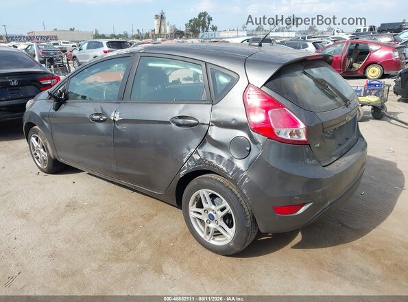 3FADP4EJ7KM143698 2019 FORD FIESTA Gray Задня ліва чверть