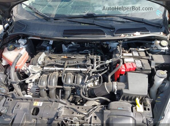 3FADP4EJ7KM143698 2019 FORD FIESTA Gray Вид ззаду