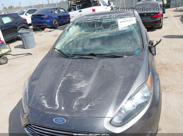 3FADP4EJ7KM143698 2019 FORD FIESTA Gray Вид спереду