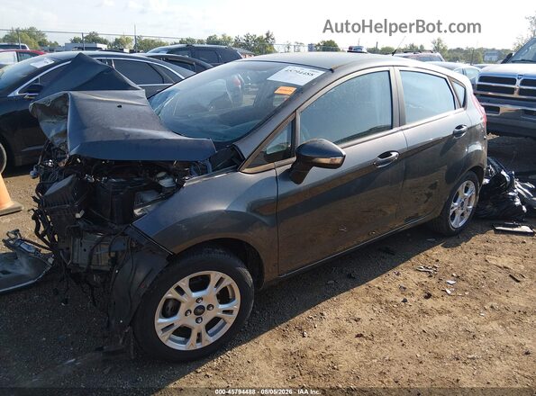 3FADP4EJ8GM149260 2016 FORD FIESTA Gray Առջևի ձախ երեք քառորդ տեսարան