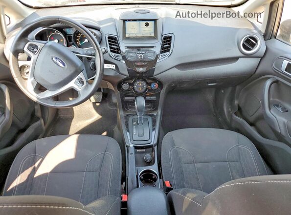 3FADP4EJ8GM203527 2016 FORD FIESTA Gray წინა პანელის ხედი