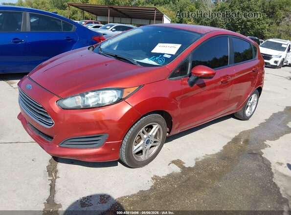 3FADP4EJ8KM129809 2019 FORD FIESTA Orange Przód lewy