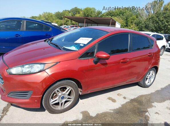 3FADP4EJ8KM129809 2019 FORD FIESTA Orange Widok wnętrza 360 stopni