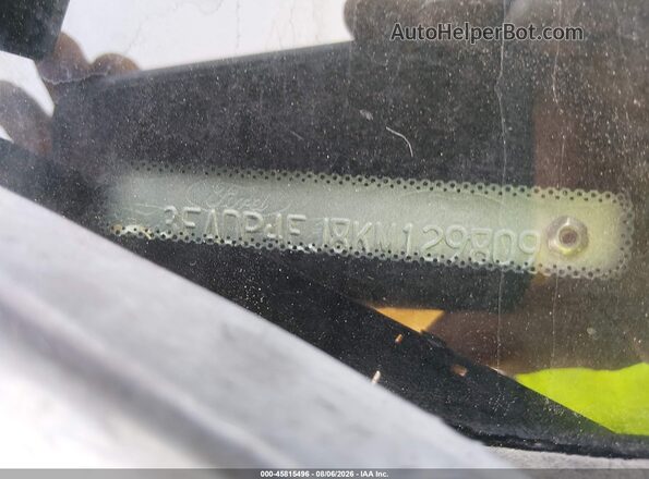 3FADP4EJ8KM129809 2019 FORD FIESTA Orange Widok komory silnika