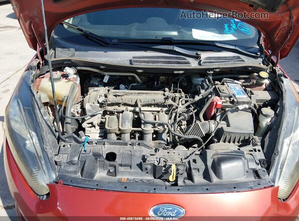 3FADP4EJ8KM129809 2019 FORD FIESTA Orange Widok z tyłu