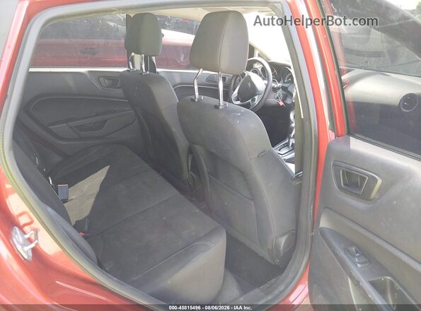 3FADP4EJ8KM129809 2019 FORD FIESTA Orange Widok naklejki z numerem VIN
