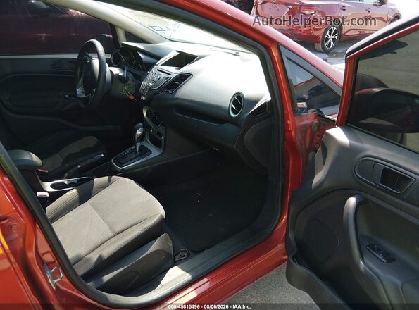 3FADP4EJ8KM129809 2019 FORD FIESTA Orange Widok wnętrza z przodu