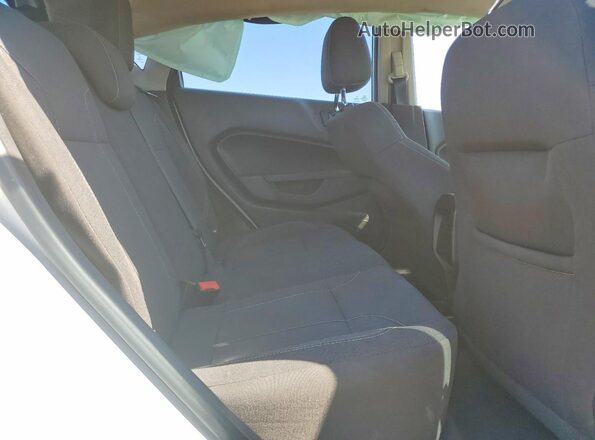 3FADP4EJ8KM133987 2019 FORD FIESTA White Вид задніх сидінь
