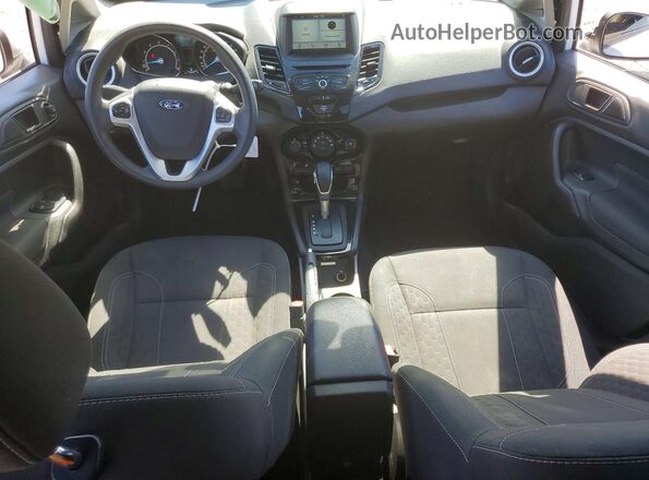 3FADP4EJ8KM133987 2019 FORD FIESTA White Вид панелі приладів