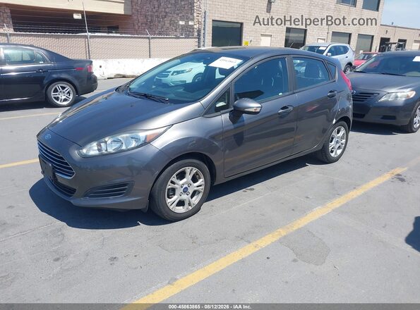 3FADP4EJ9GM111925 2016 FORD FIESTA Gray Передня ліва чверть