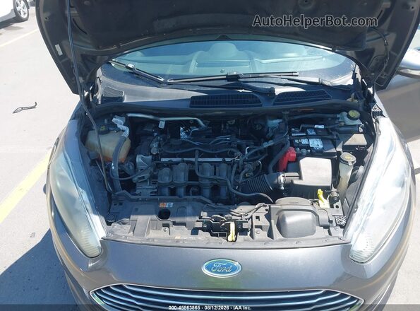 3FADP4EJ9GM111925 2016 FORD FIESTA Gray Вид ззаду