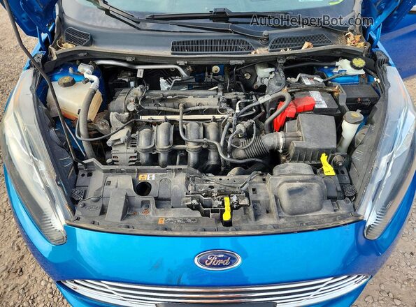 3FADP4EJ9HM128273 2017 FORD FIESTA Blue Вид задньої частини салону