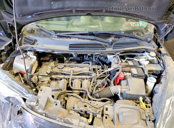 3FADP4EJ9HM149527 2017 FORD FIESTA Black Widok wnętrza z tyłu
