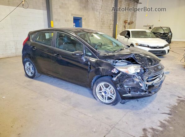 3FADP4EJ9HM149527 2017 FORD FIESTA Black Przód prawy