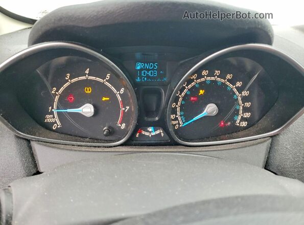 3FADP4EJXGM134033 2016 FORD FIESTA Gray Vista del cuadro de instrumentos
