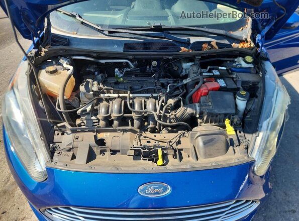 3FADP4EJXJM124139 2018 FORD FIESTA Blue Vista interior trasera