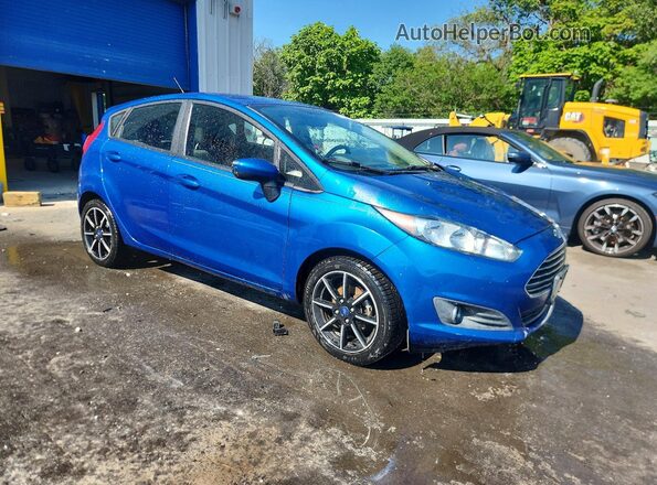 3FADP4EJXJM124139 2018 FORD FIESTA Blue Delantero derecho