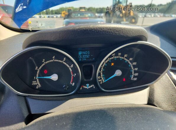 3FADP4EJXJM124139 2018 FORD FIESTA Blue Vista del cuadro de instrumentos