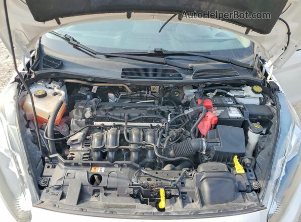 3FADP4EJXKM106404 2019 FORD FIESTA Белый Вид подкапотного пространства