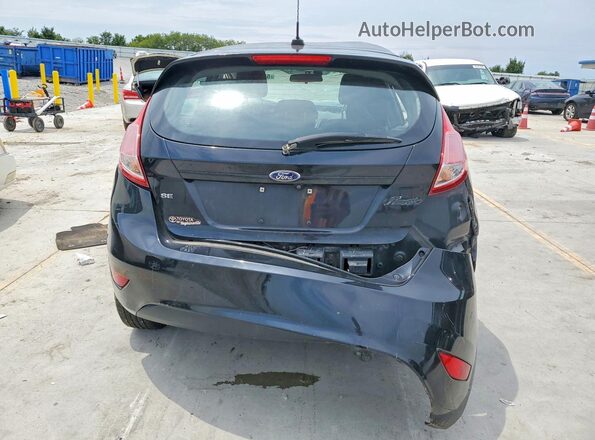 3FADP4EJXKM157062 2019 FORD FIESTA Черный Вид сзади