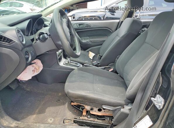 3FADP4EJXKM157062 2019 FORD FIESTA Черный Вид салона спереди