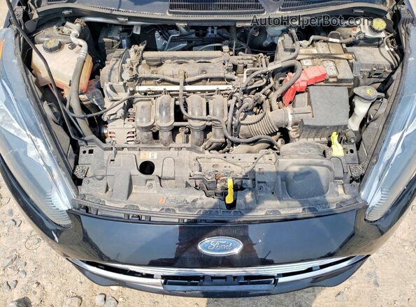 3FADP4EJXKM161032 2019 FORD FIESTA Black უკანა სალონის ხედი