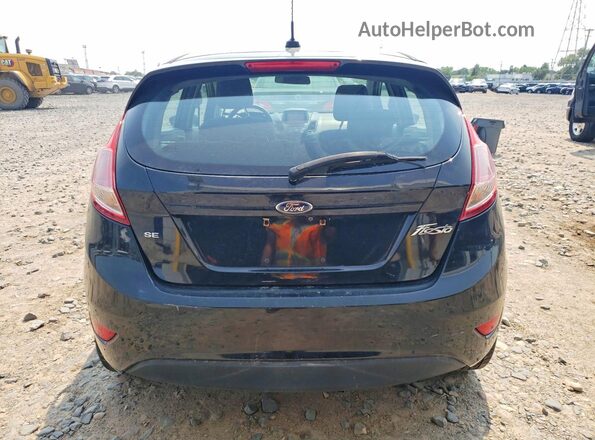 3FADP4EJXKM161032 2019 FORD FIESTA Black უკანა ხედი