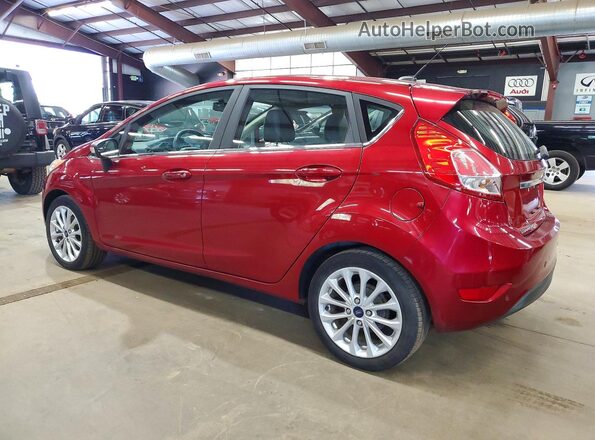 3FADP4FJ3HM123956 2017 FORD FIESTA Red Trasero izquierdo