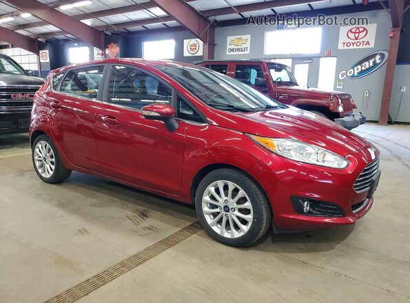 3FADP4FJ3HM123956 2017 FORD FIESTA Red Delantero derecho